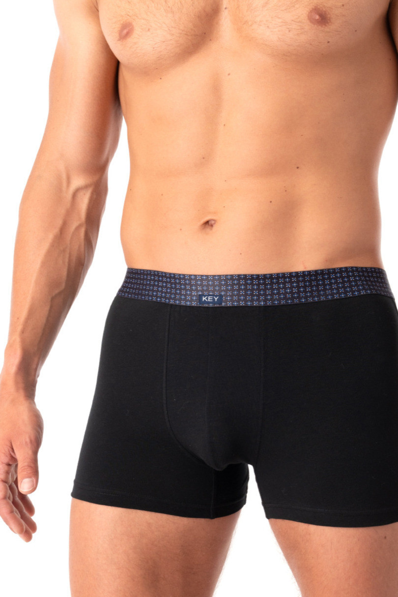 Boxerky Key MXH 237 A25 M-2XL černá M