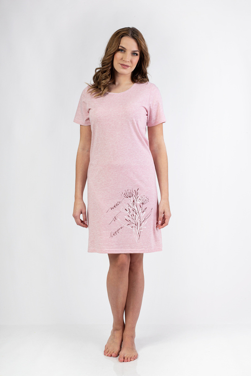 150 DÁMSKY DRES VEĽKÝ W/25 Růžová 2XL