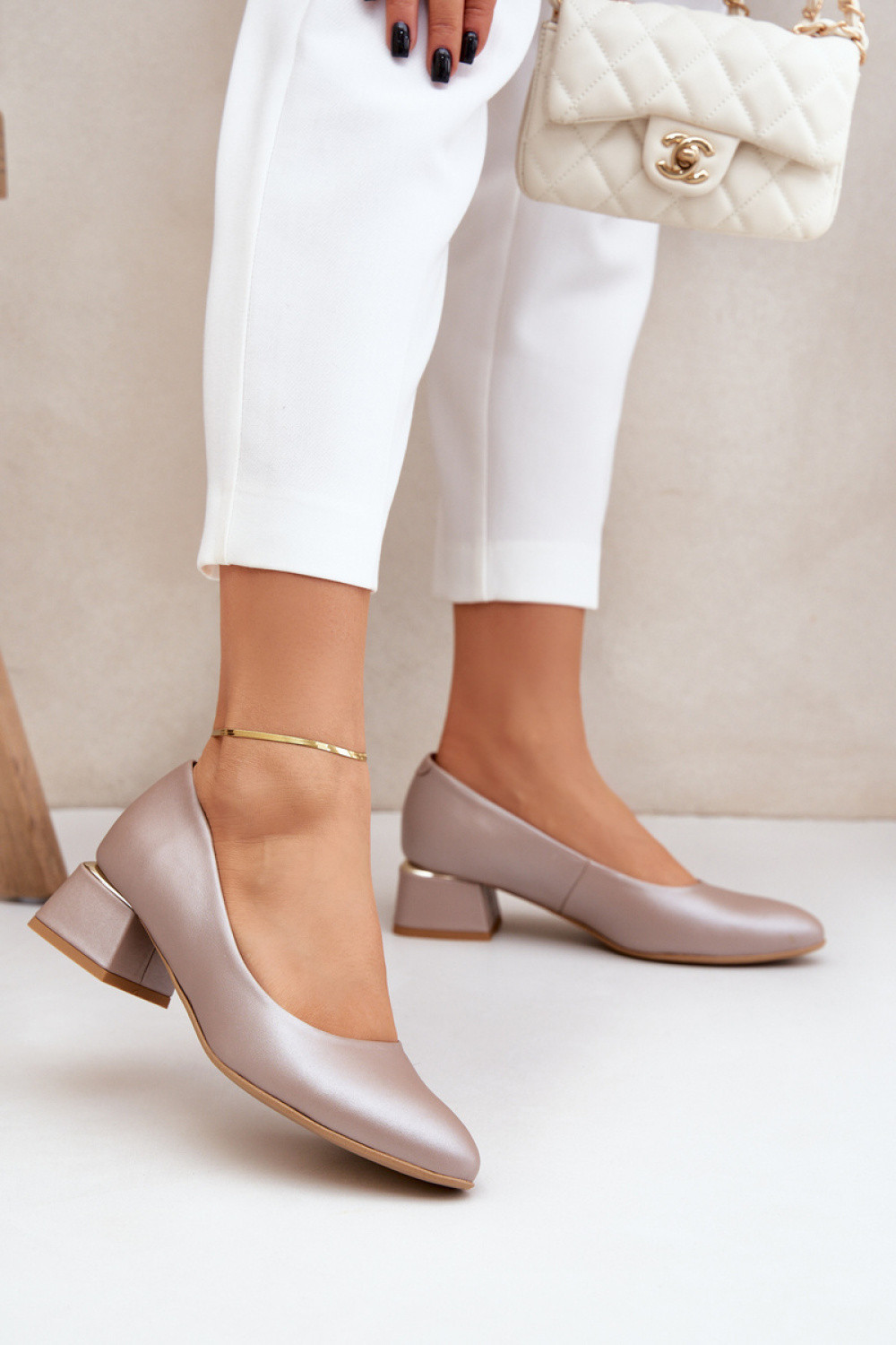 Lodičky na podpätku model 206817 Step in style 37
