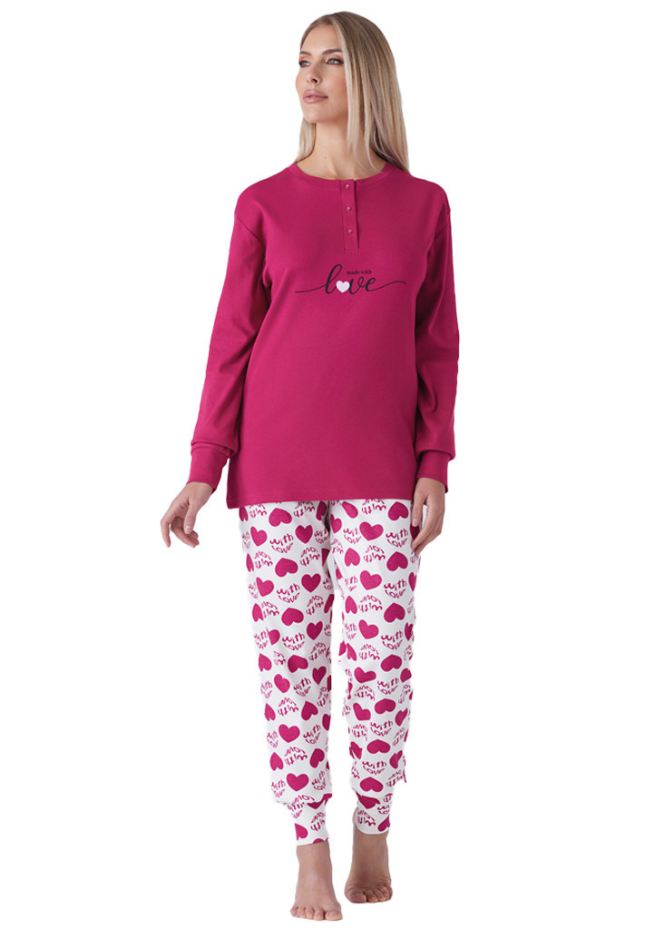 Dievčenské pyžamo Karelpiu KF7046 11/12 Purple