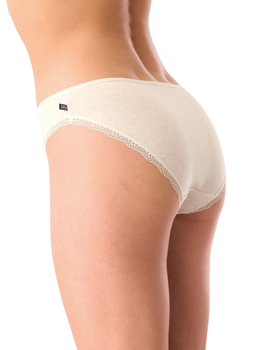Nohavičky Key LPR 540 A25 A'2 S-XL ecru mélange S