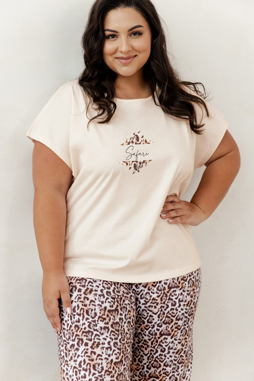 3362 DÁMSKE PYŽAMO CHRISSY 2XL-3XL bez 2XL