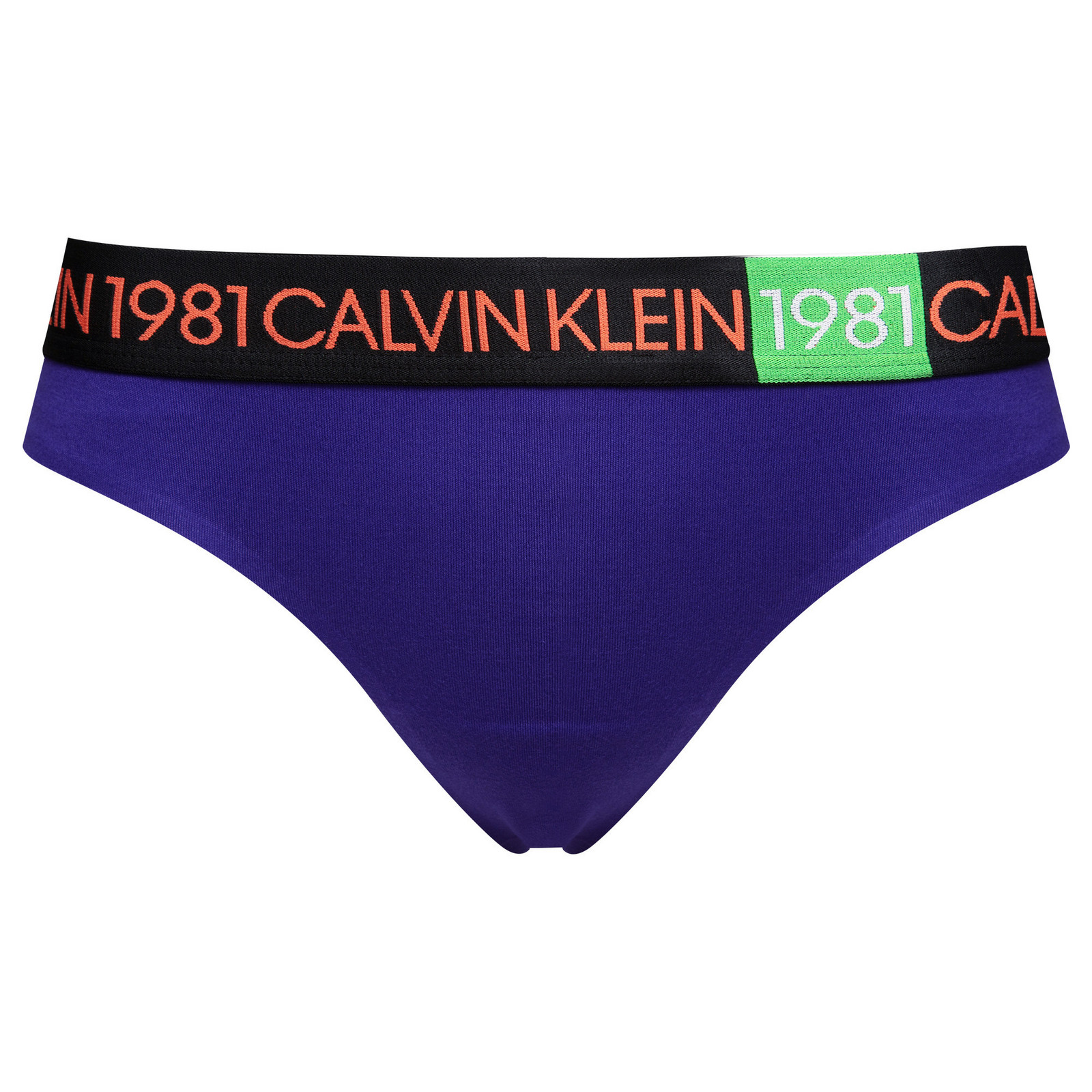 Dámske tangá QF5448E-9VZ - Calvin Klein M