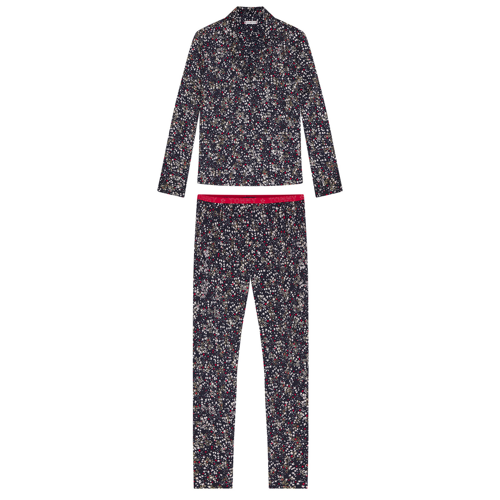 Dámsky pyžamový komplet UW0UW02567-0ST - Tommy Hilfiger XS