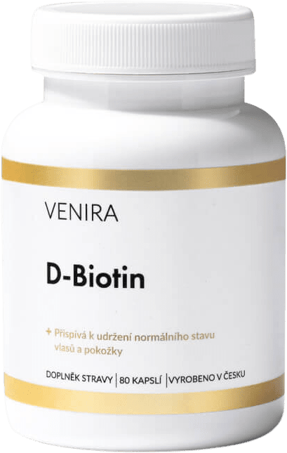 VENIRA D-Biotin 80 kapsúl
