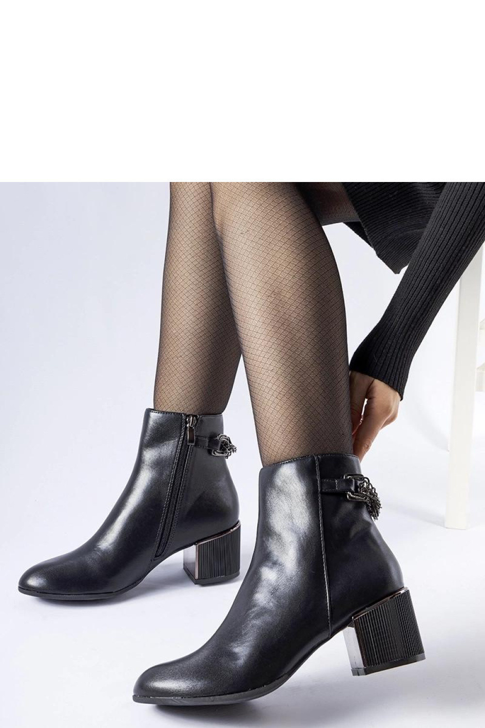 Topánky na podpätku model 206491 Solea 36