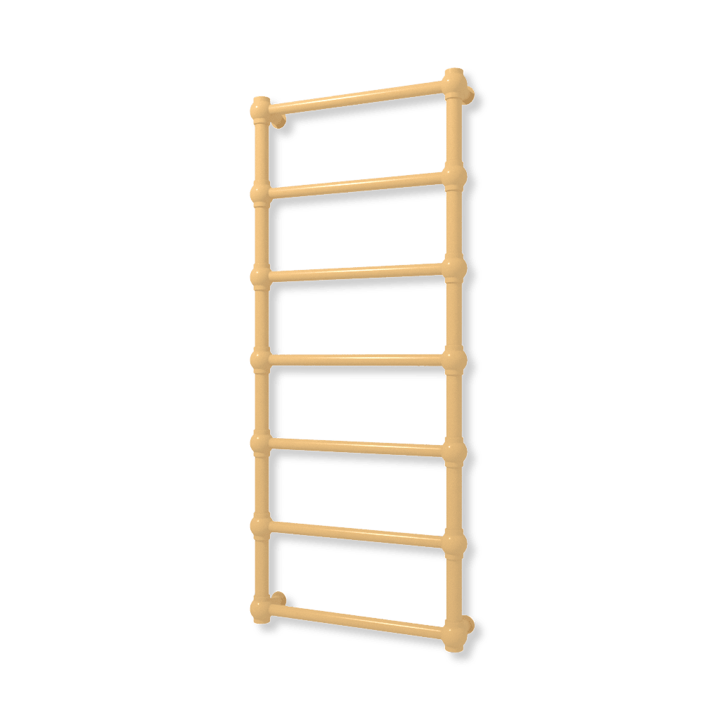 Terma24 Retro 1170x504 vodný/elektrický radiátor Brushed Brass SX