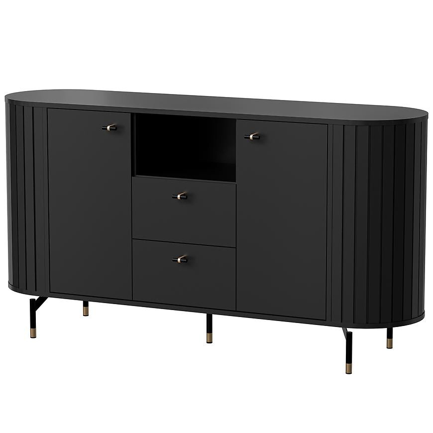 Komoda Zante Za2 čierna