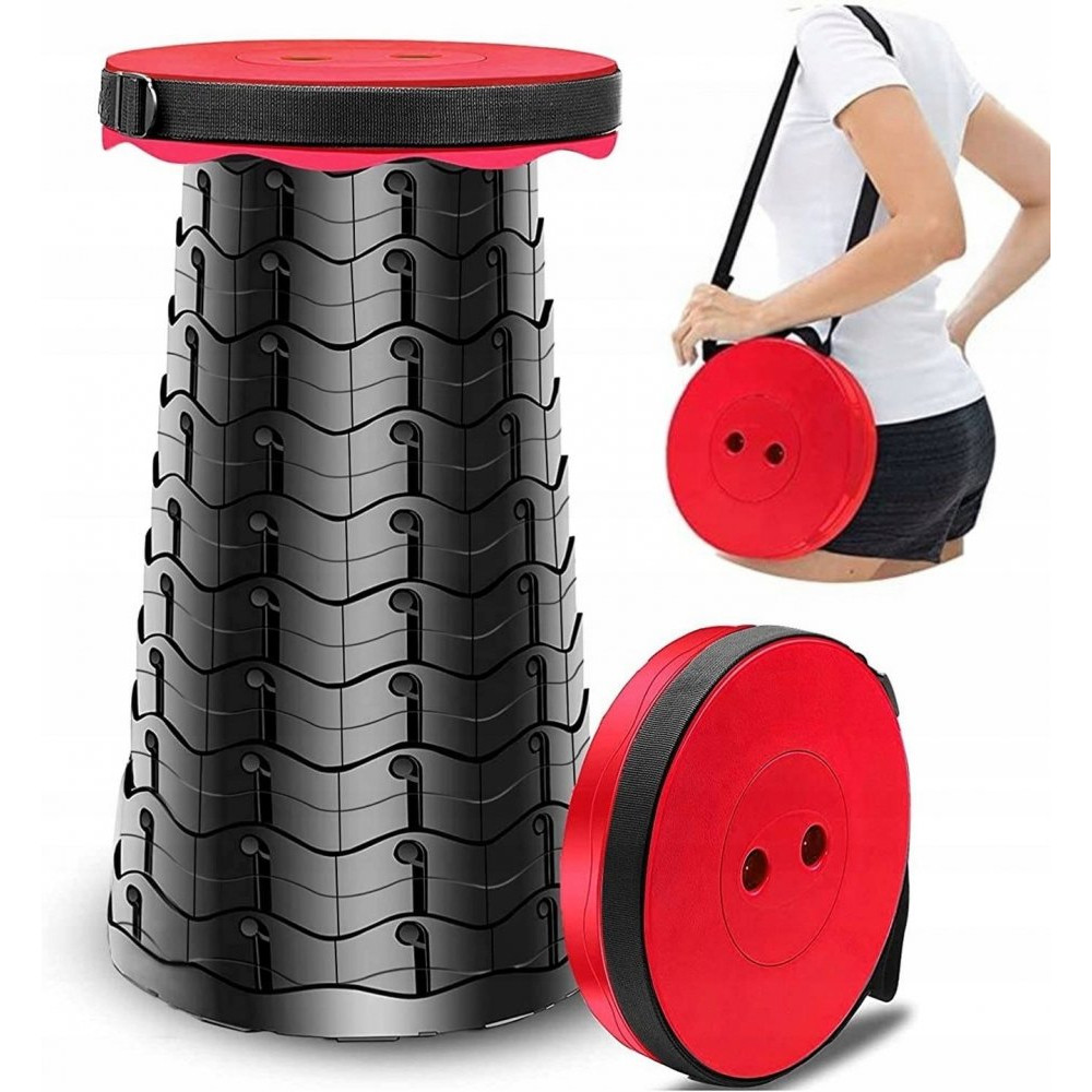 Teleskopická skladacia stolička - různé barvy