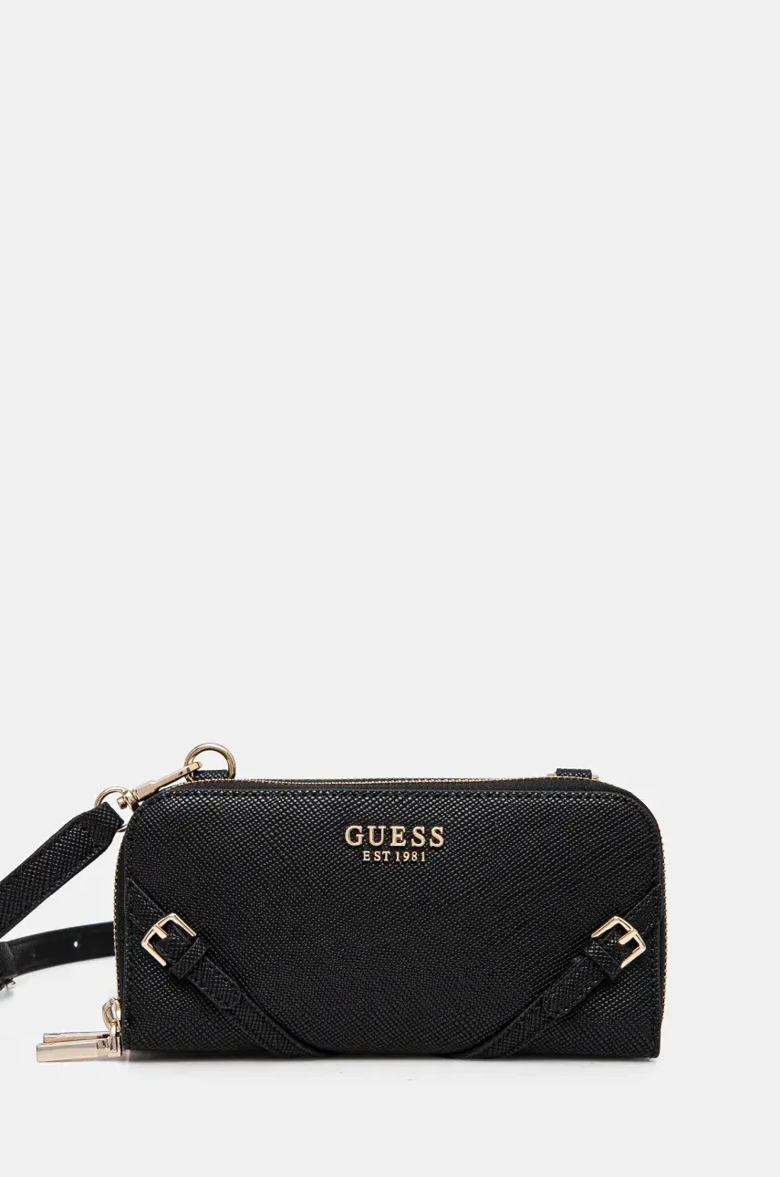 Kabelka Guess BRAMINA čierna farba, HWZG96 36790