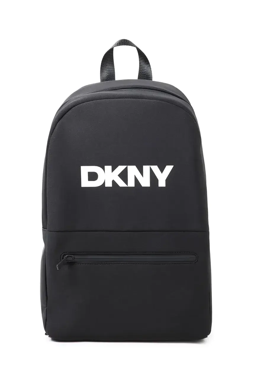 Ruksak Dkny čierna farba, veľký, jednofarebný, D62111