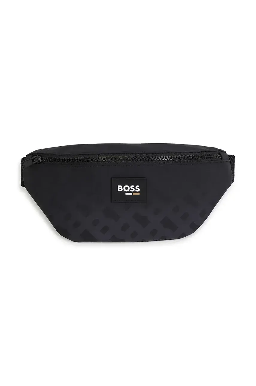 Detská ľadvinka BOSS čierna farba, J51706