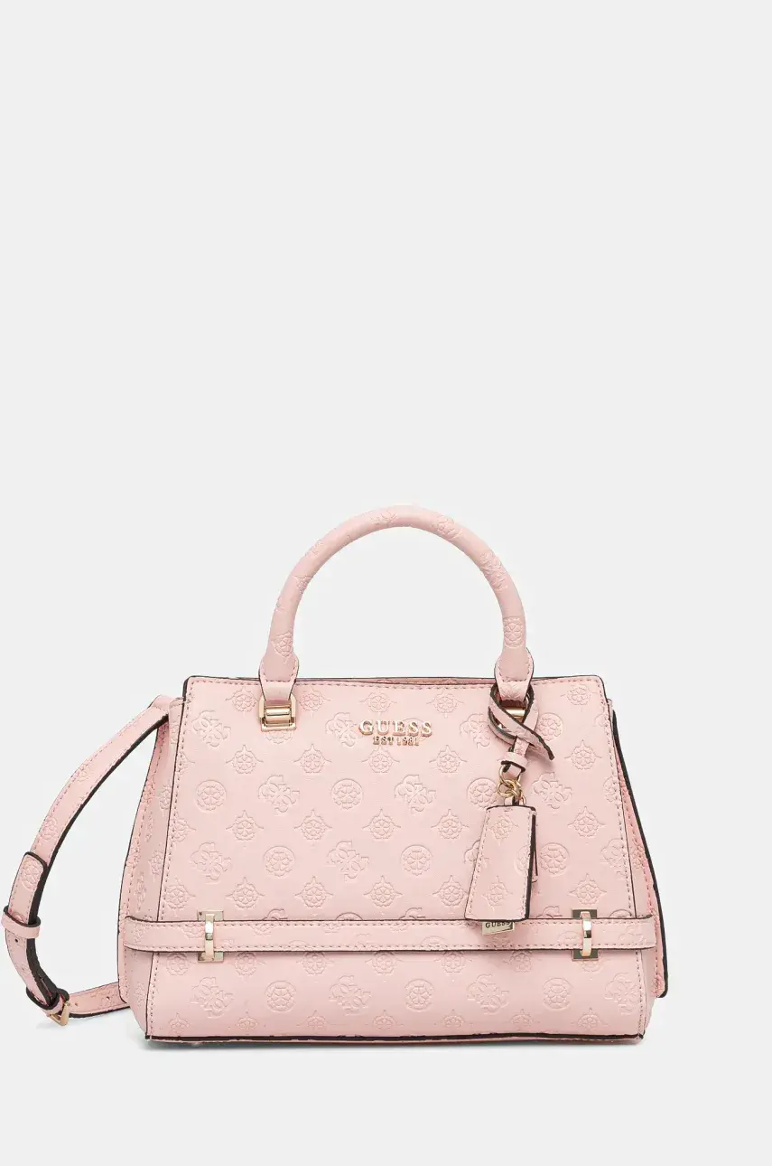 Kabelka Guess ZARELA ružová farba, HWPD96 30060