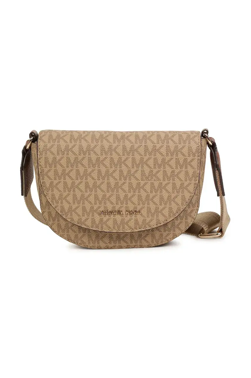 Detská kabelka Michael Kors hnedá farba, R30419