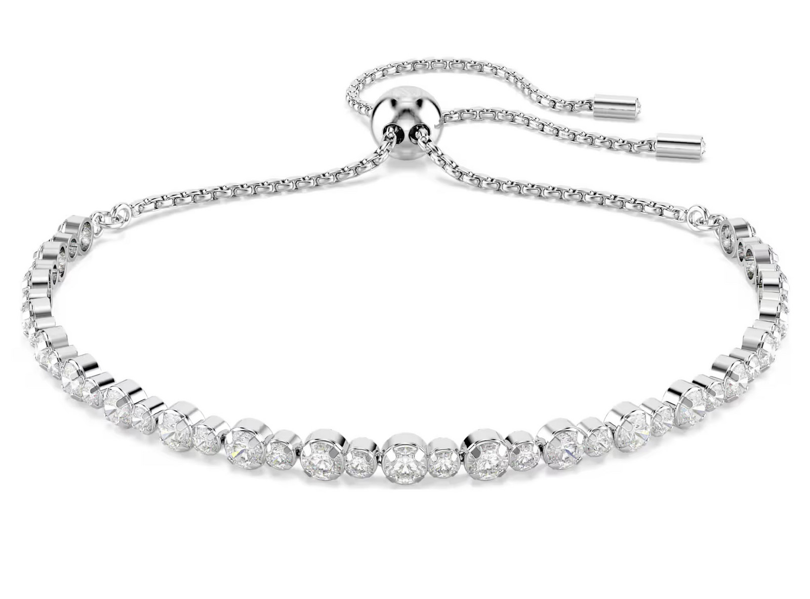 Swarovski Blyštivý náramok so zirkónmi Tennis Matrix 5677813