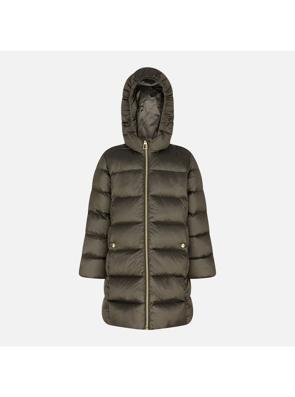 Kaki dievčenská bunda Geox Himalaya