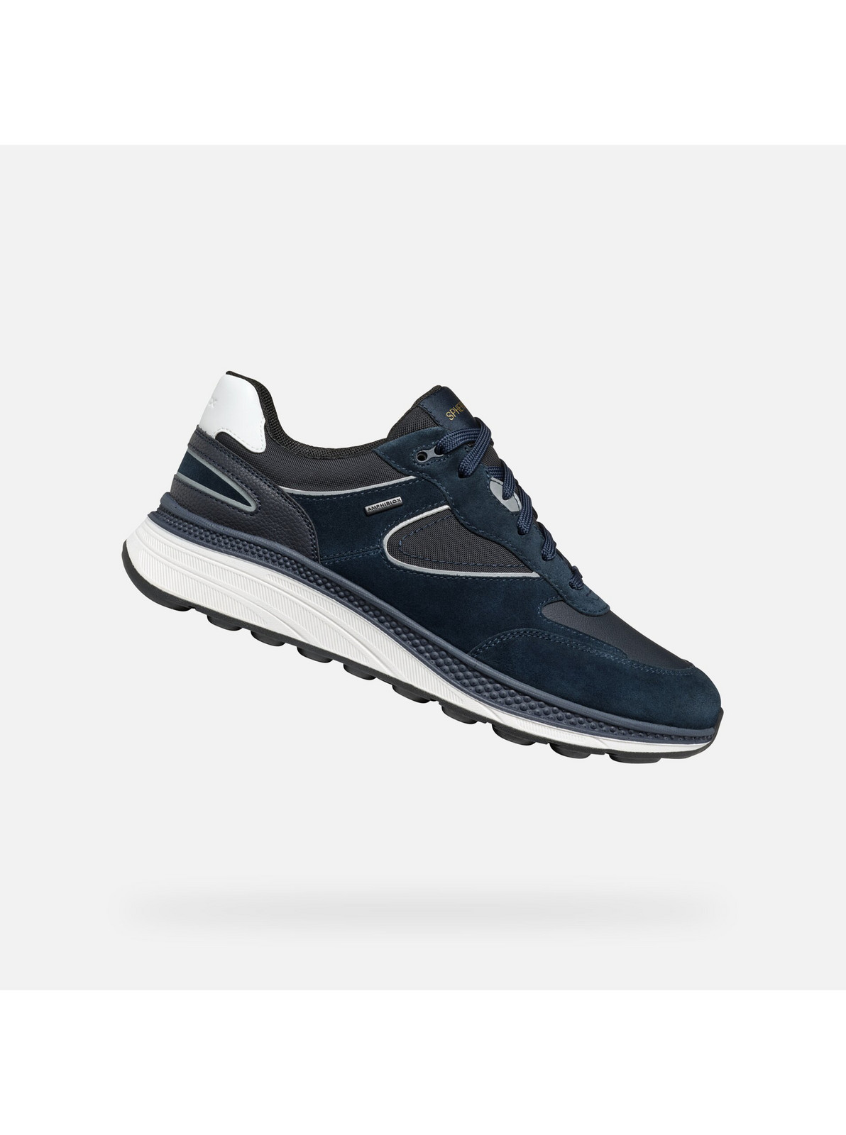 Tmavomodré pánske tenisky Geox Spherica Actif X1