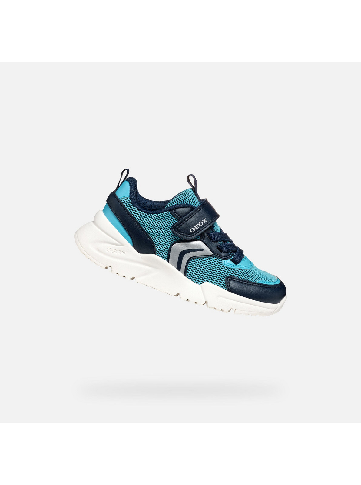 Modré chlapčenské tenisky Geox Loftus
