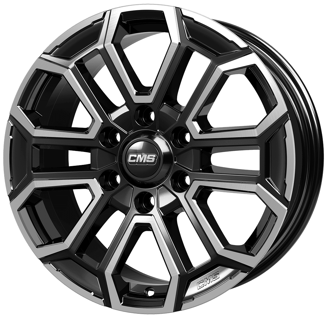 Cms C35 8x18 6x139.7 ET45 lesteny cierny leskly