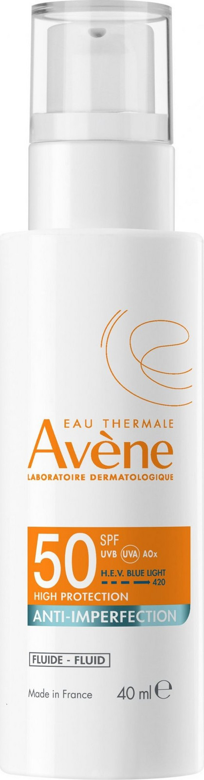 AVENE Fluid proti nedokonalostiam pleti SPF50 40 ml
