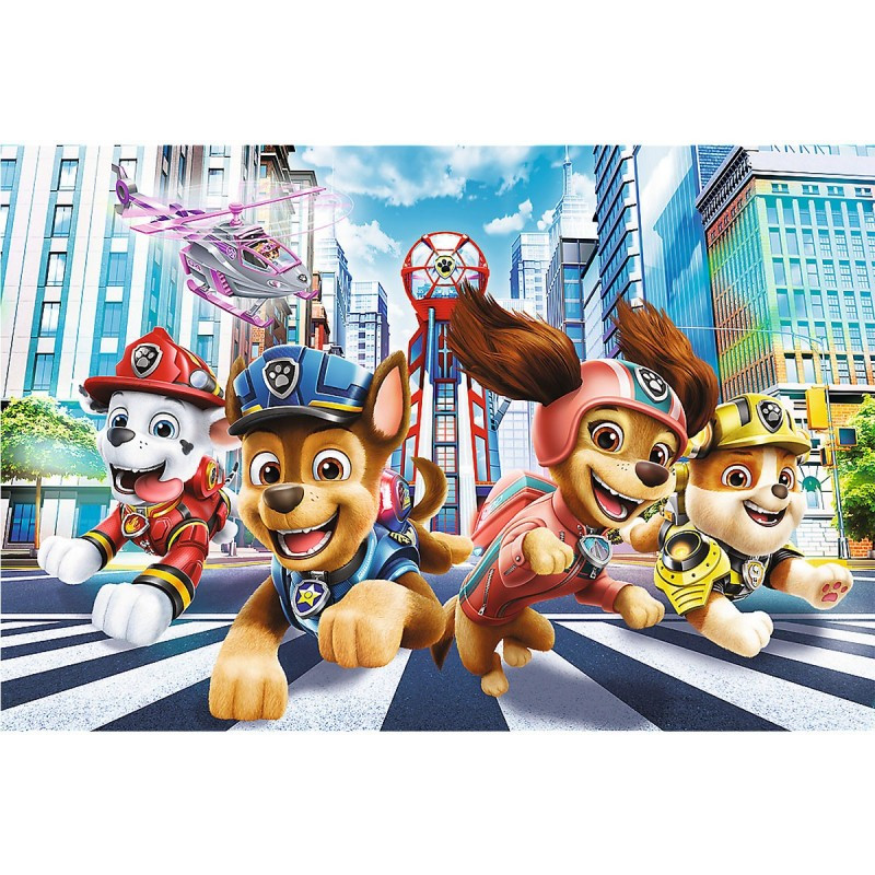 16414 TREFL Detské Puzzle - Paw Patrol v meste 100 ks