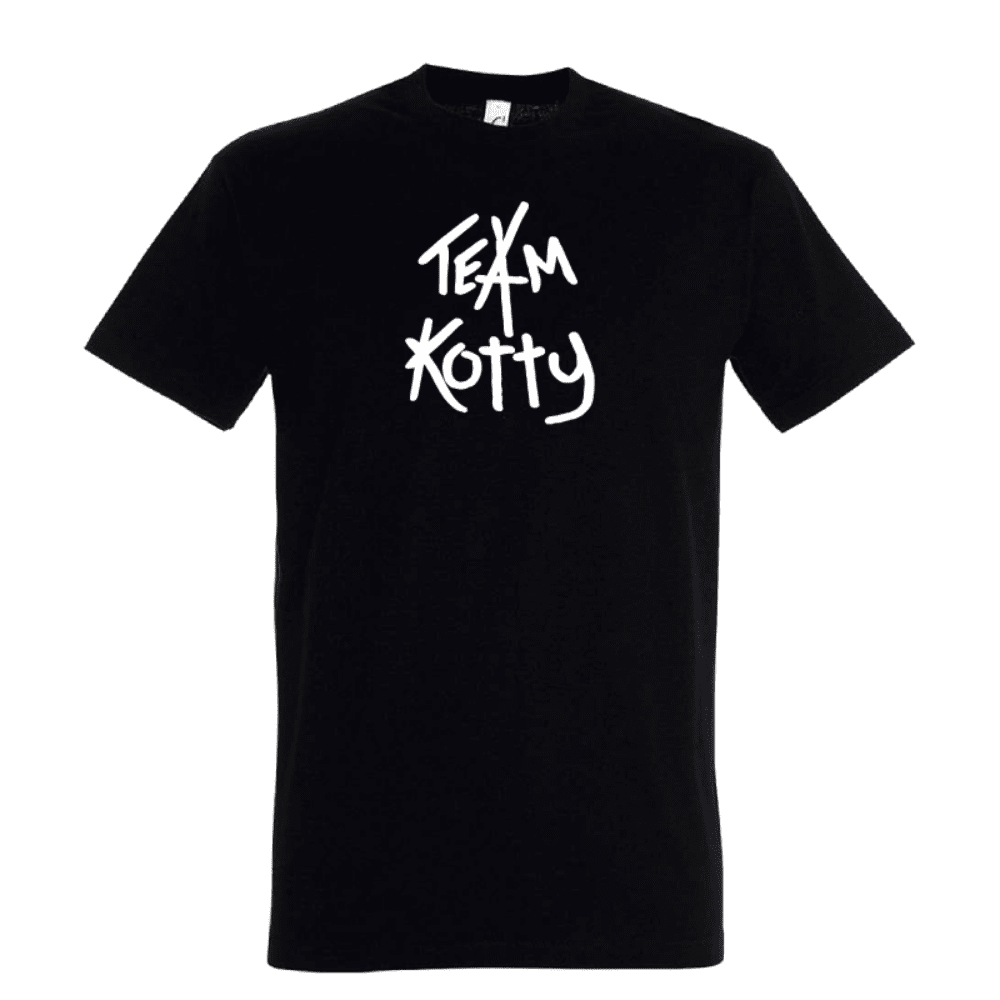 Tomy Kotty tričko Team Kotty - Edícia Rodina Čierna S