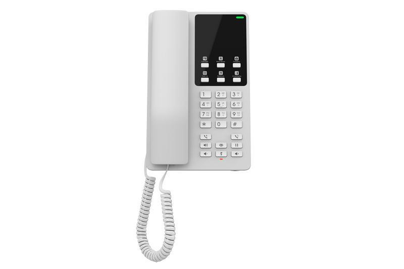 Grandstream GHP620W SIP WiFi hotelový telefón biely