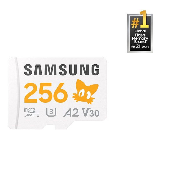 Samsung micro SDXC 256GB PRO Plus 'Sonic the Hedgedog' + SD adaptér MB-MD256SALC1