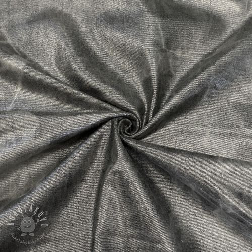 JEANS FOIL TIE DYE black