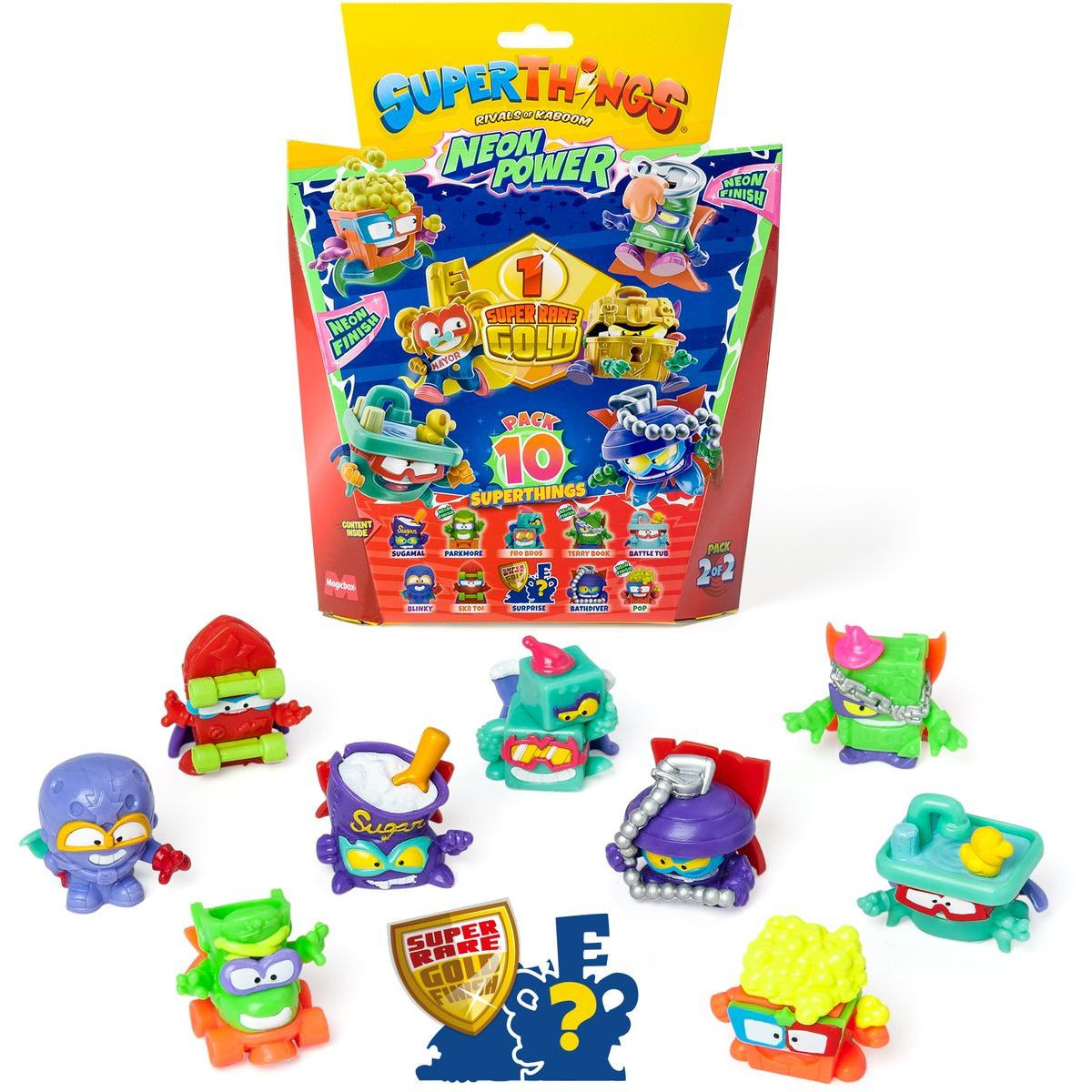SuperThings figúrka NeonPower - 10 ks