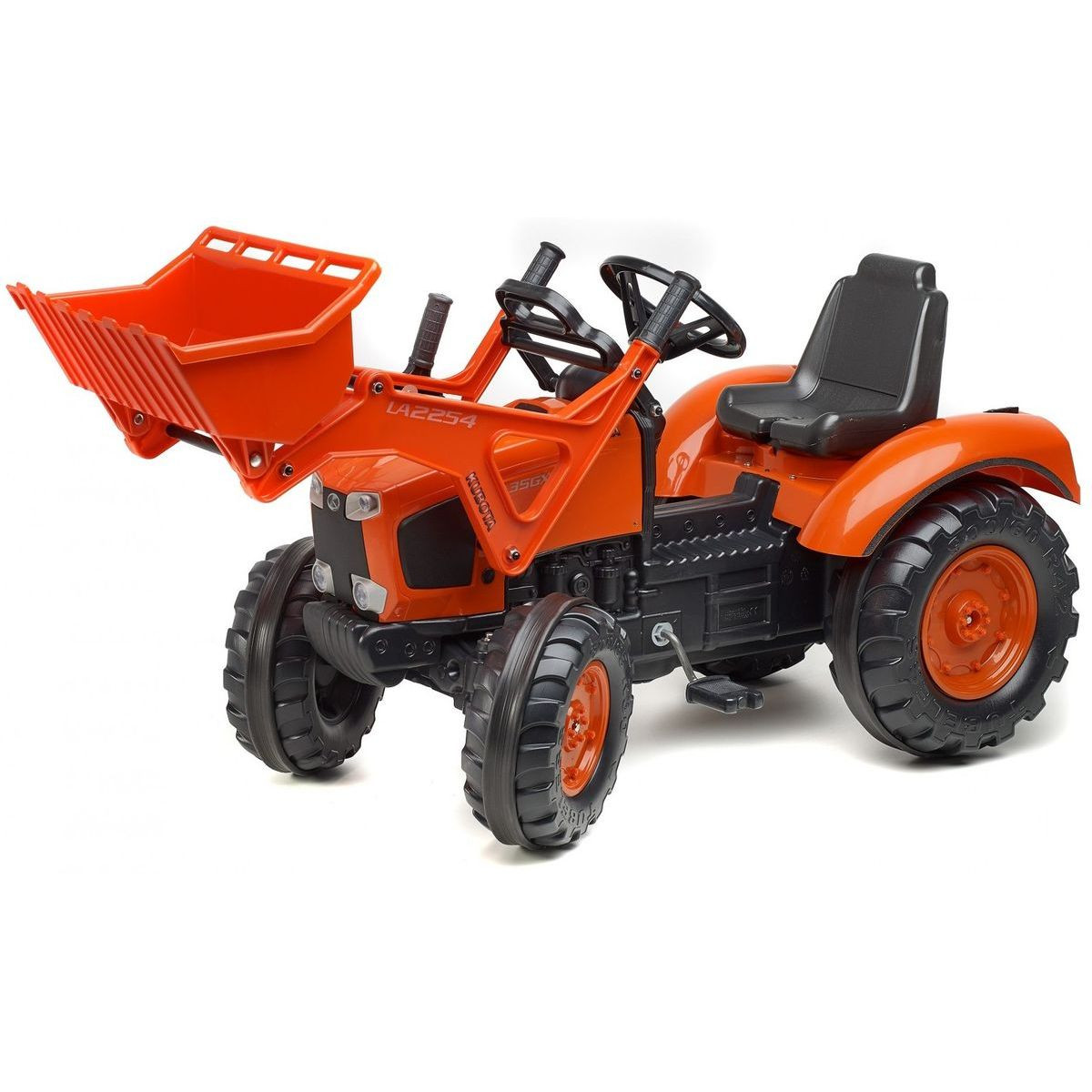 Traktor šliapací Kubota s prednou lyžicou