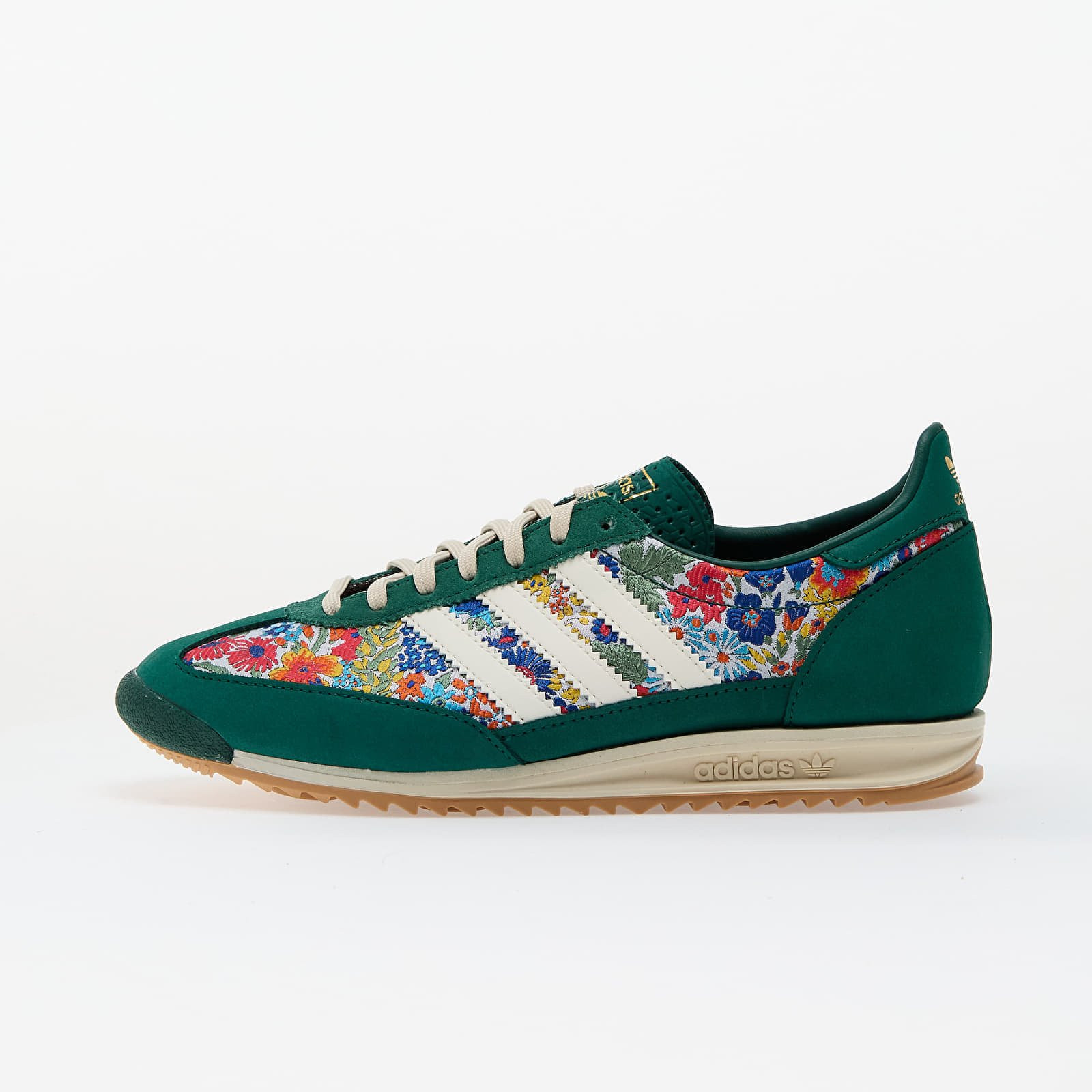Tenisky adidas x Liberty London SL 72 Og W Collegiate Green/ Crew White/ Gum EUR 35 1/2
