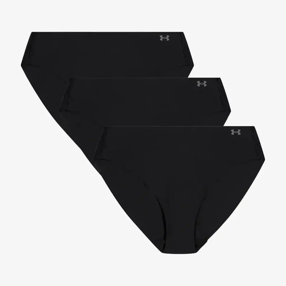 Under Armour UA Pure Stretch NS BKN 3-Pack Black S