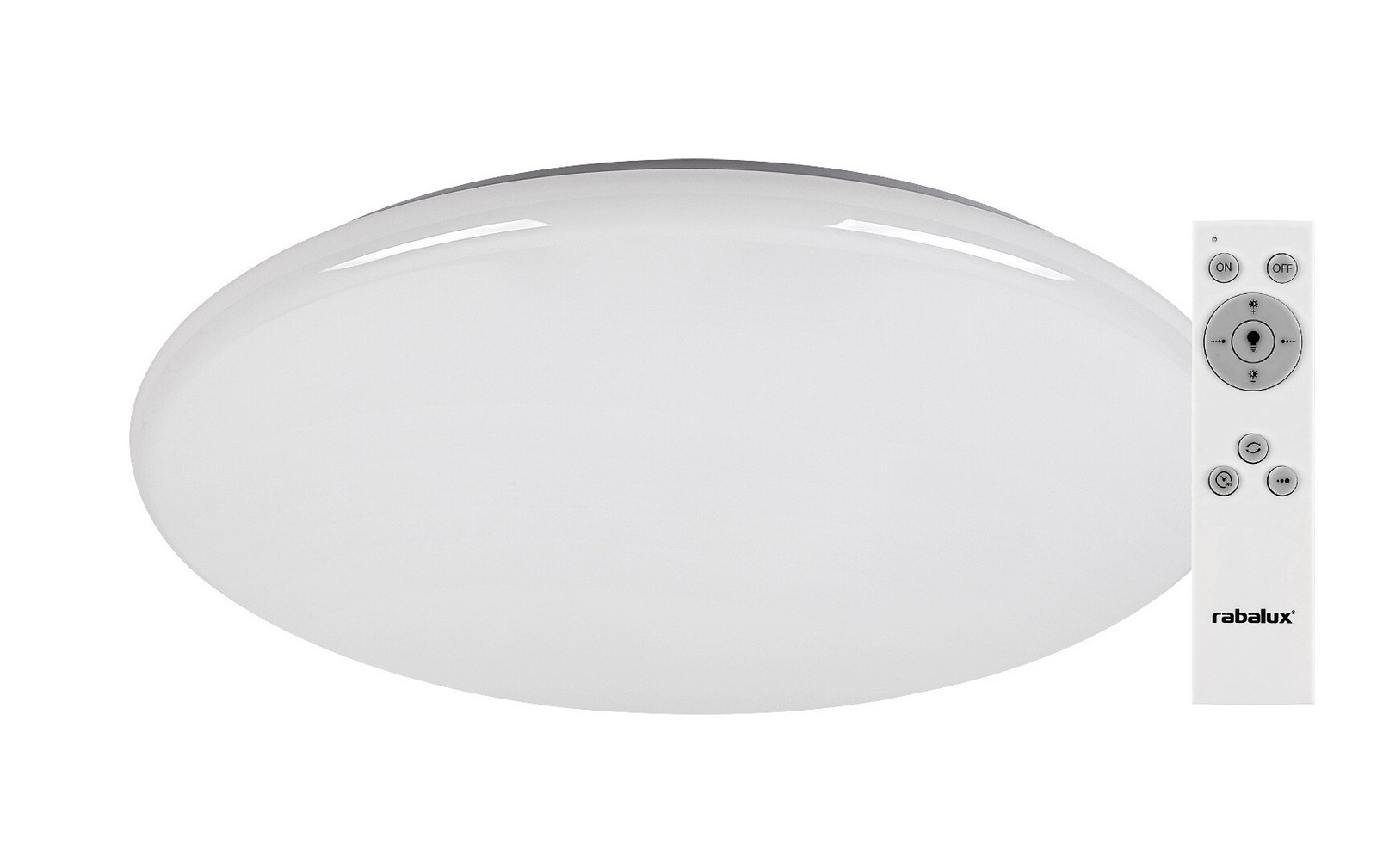 Rabalux Biele stropné LED svietidlo Danny 400mm 36W CCT s DO 5449