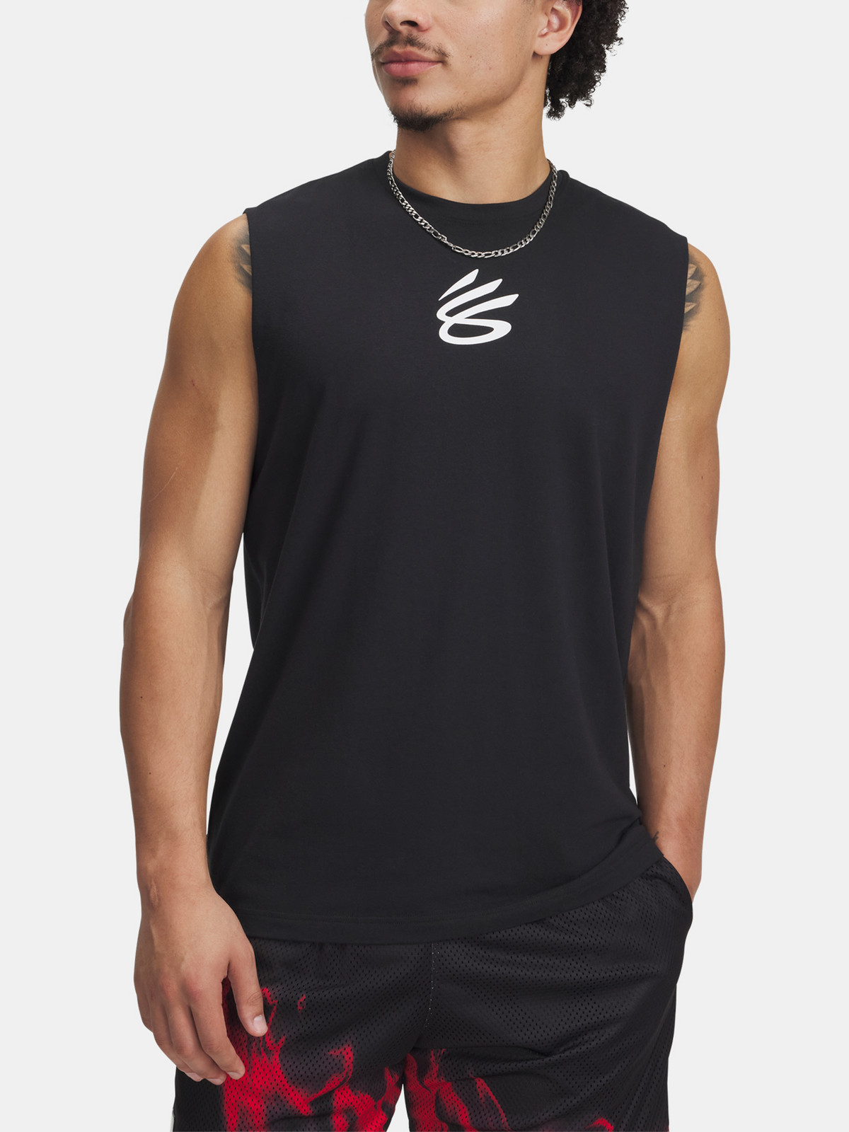 Men's tank top Under Armour Curry SLVS Tee - Men's