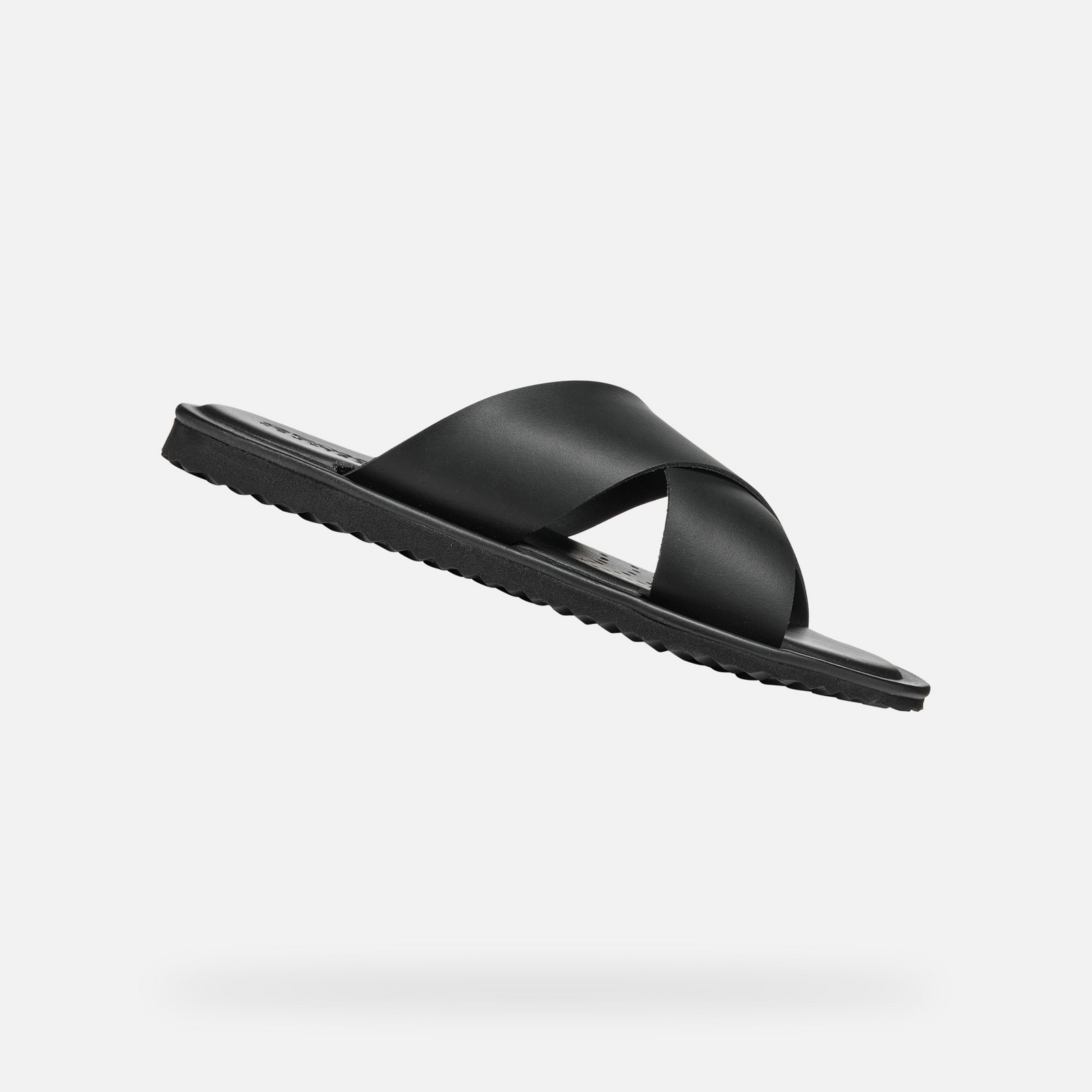 Black men's sandals Geox Erice - Men's
