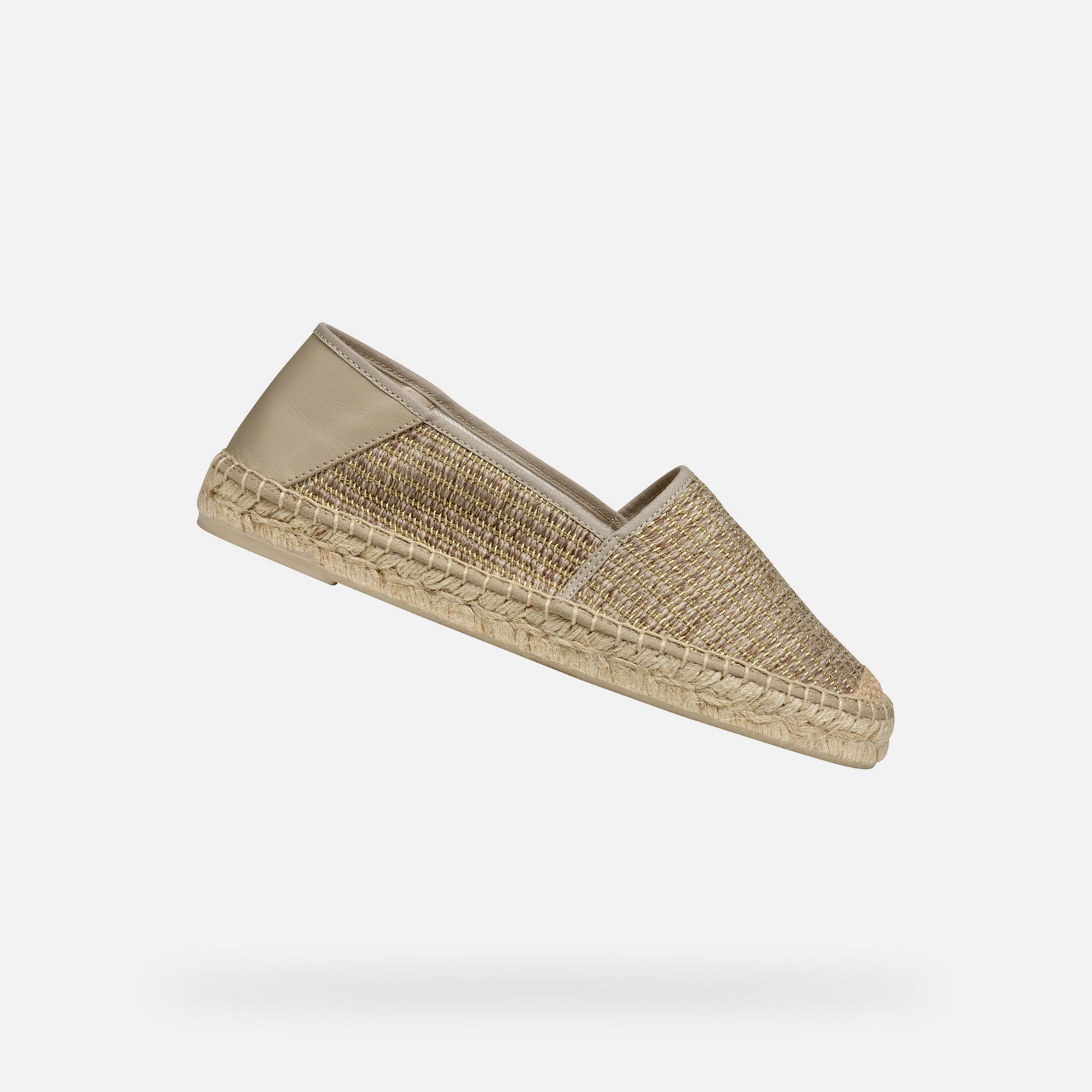 Beige women's sneakers Geox Lampedusa - Women's