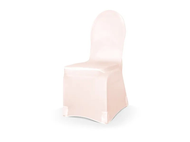 PartyDeco Poťah na stoličku - Dusty Pink Matte