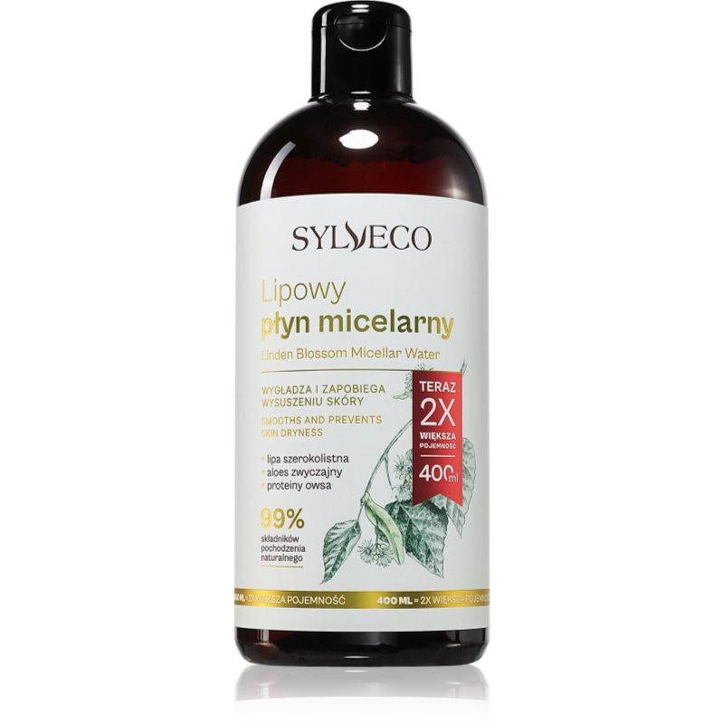 Sylveco Face Care Linden Blossom čistiaca micelárna voda na každodenné použitie 400 ml