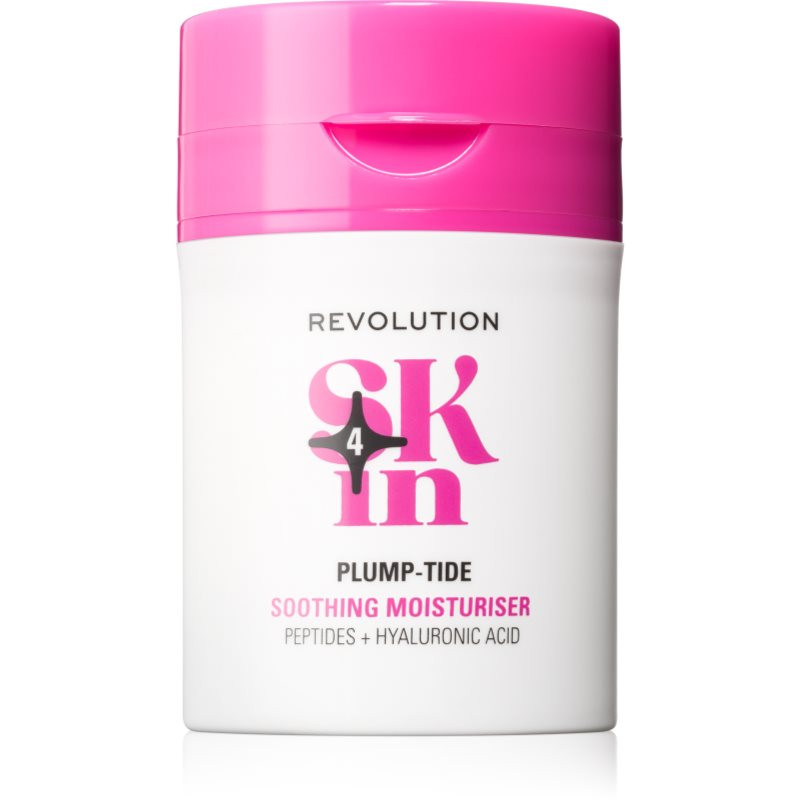 Revolution Skincare Go Gentle Plump-Tide krém na tvár s upokojujúcim účinkom 50 ml