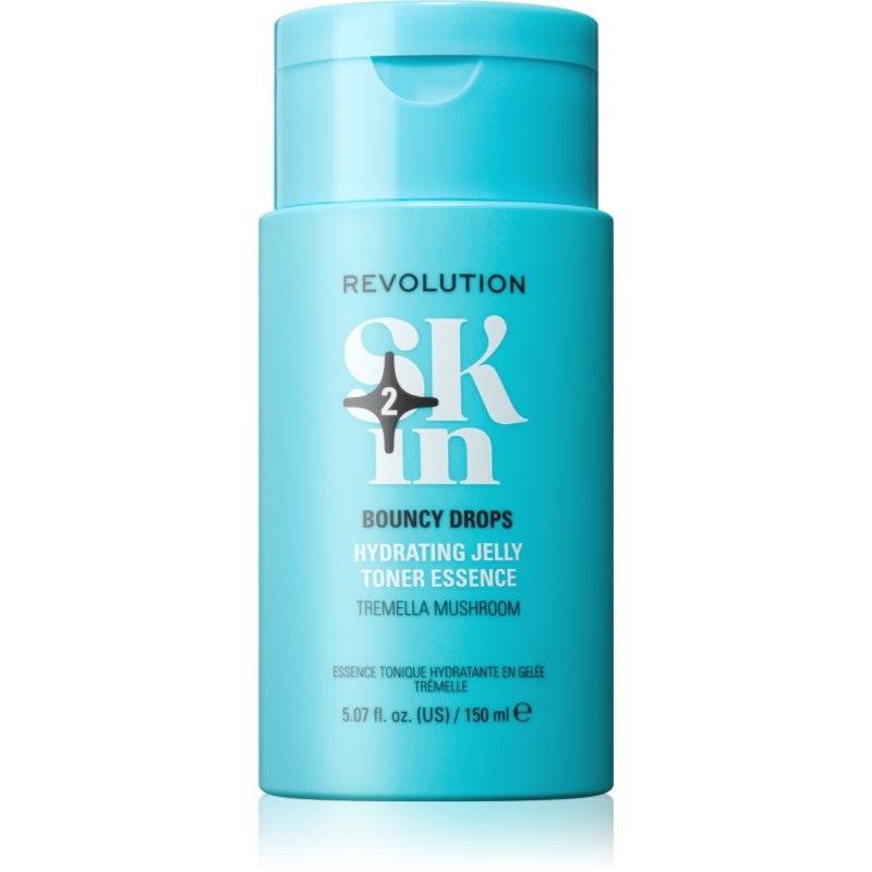 Revolution Skincare Happy Hydrate Bouncy Drops hydratačné tonikum s gélovou textúrou 150 ml