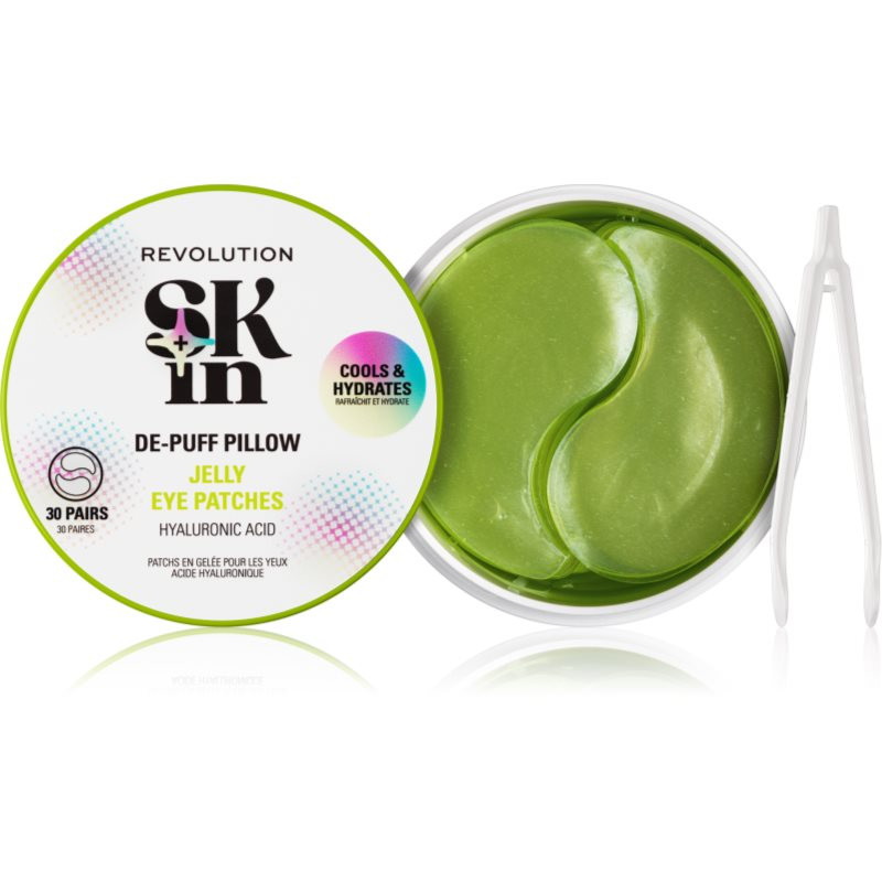 Revolution Skincare De-Puff Pillow hydratačné gélové vankúšiky na očné okolie 30 ks