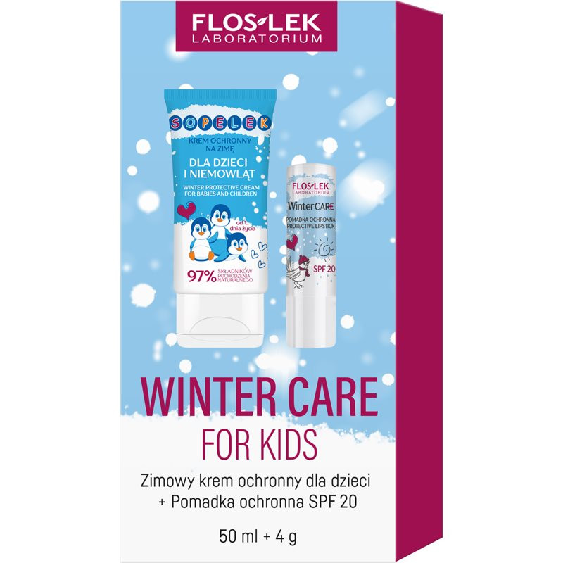 FlosLek Laboratorium Set Winter Care vianočná darčeková sada SPF 20