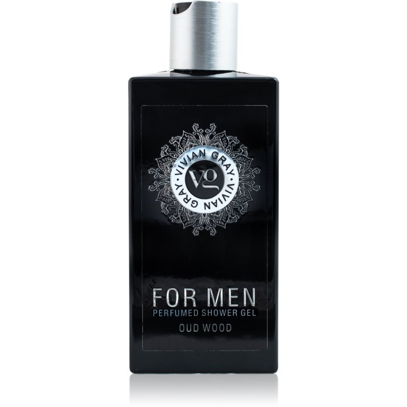 Vivian Gray Oud Wood sprchový gél pre mužov s parfumáciou 350 ml