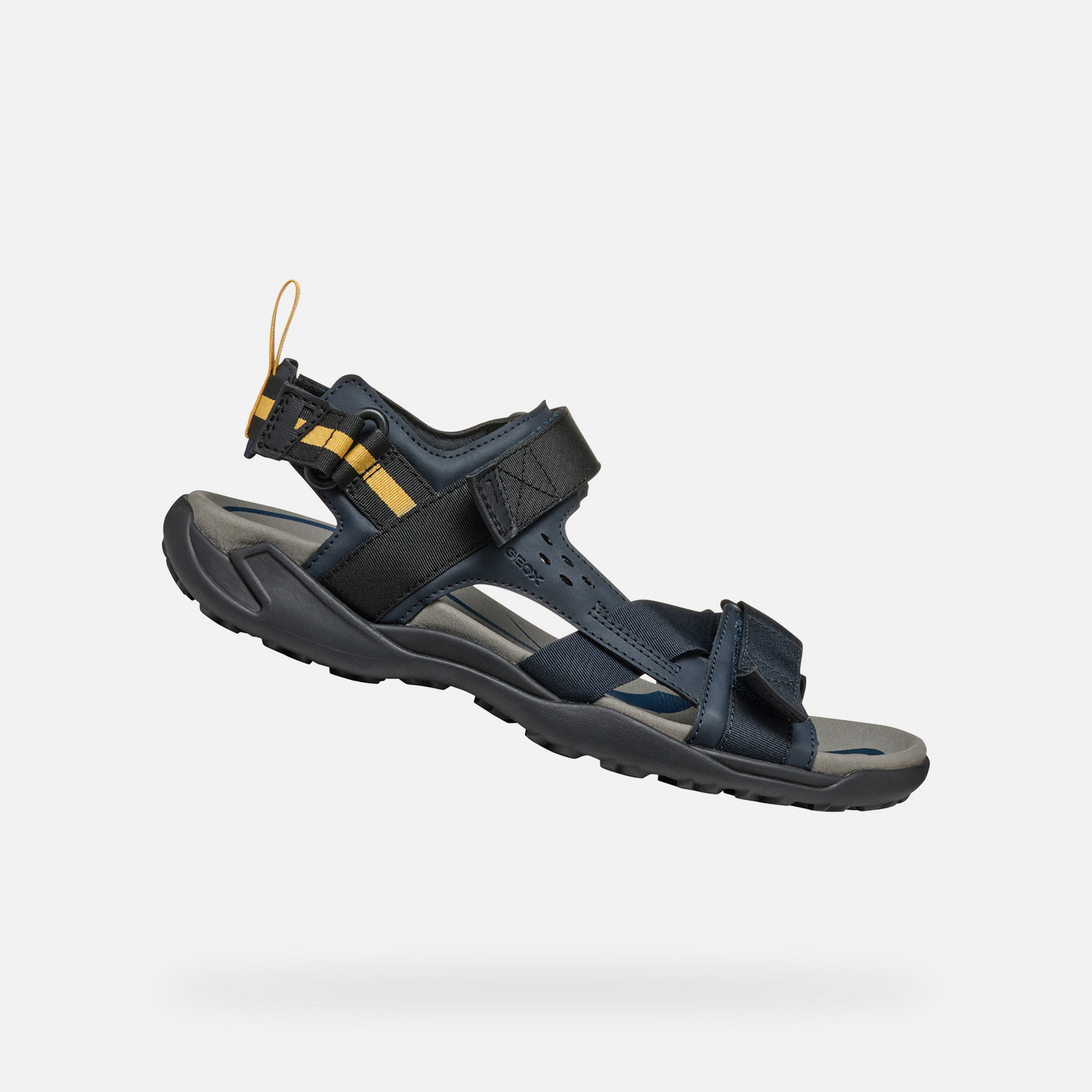 Dark blue men's sandals Geox Terreno + Grip - Men
