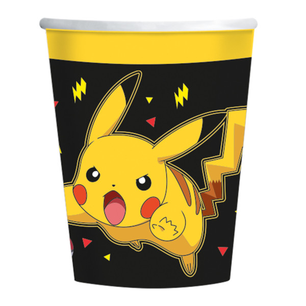 Amscan Papierové poháre - Pokémon 8 ks