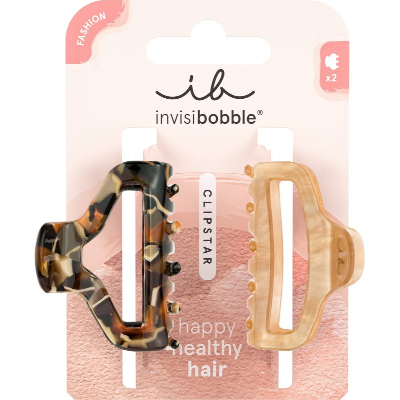invisibobble Clipstar Golden Roar štipce na vlasy veľkosť M 2 ks