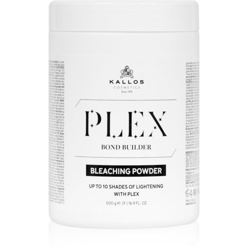 Kallos Plex Bleaching Powder zosvetľujúci a melírovací púder 500 g