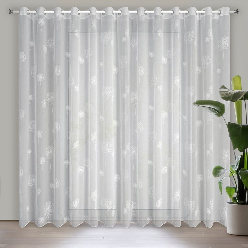 ArtFir Záclona SABINE K | biela 290 x 250 cm