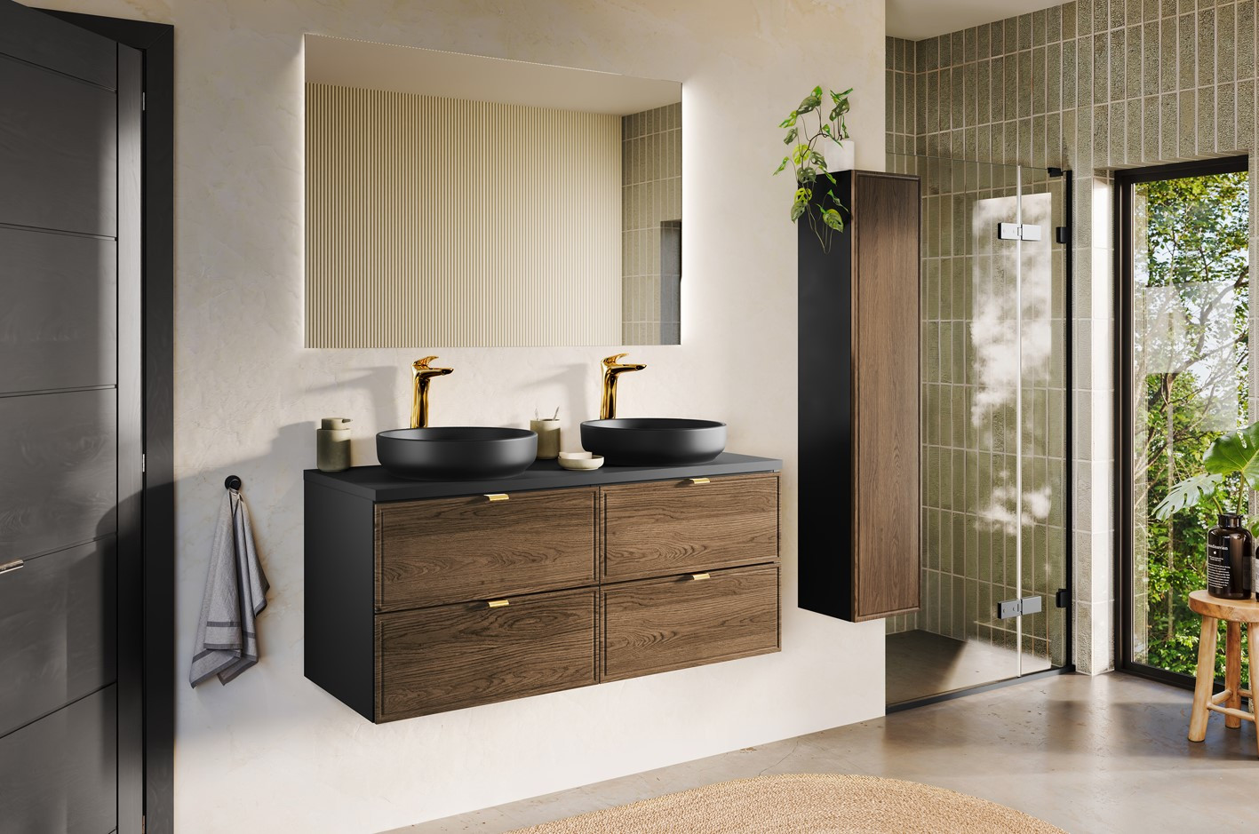 ArtCom Kúpeľňový komplet TALIA Casella 120/2